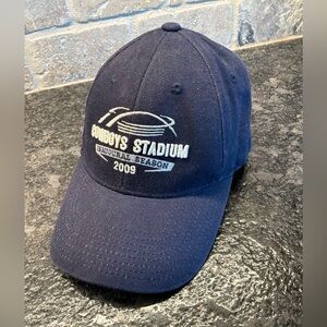 Vintage NFL Cowboys Stadium inaugural season 2009 navy adjustable unisex cap